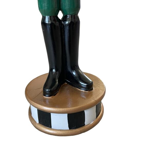 Martha Stewart CHRISTMAS NUTCRACKER 14in Red Green Traditional HOLIDAY Decor - Picture 7 of 15
